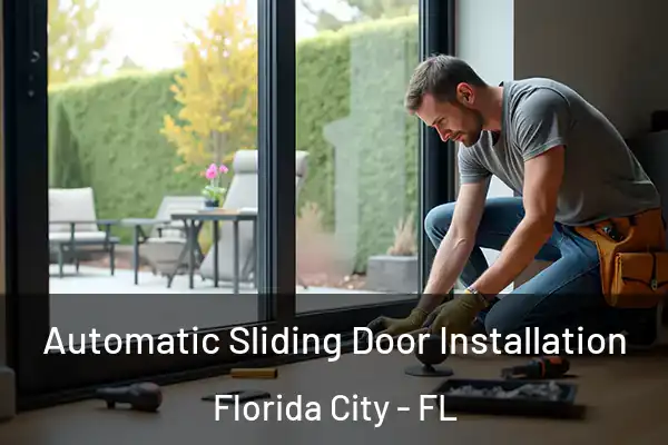 Automatic Sliding Door Installation Florida City - FL