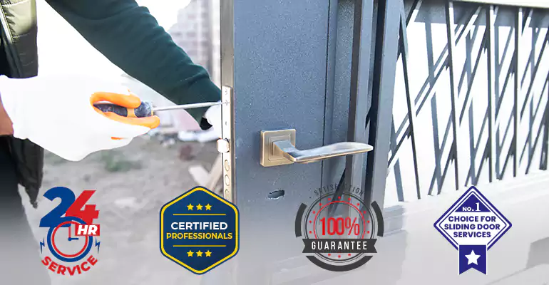 Steel Door Bottom Repair in Florida City